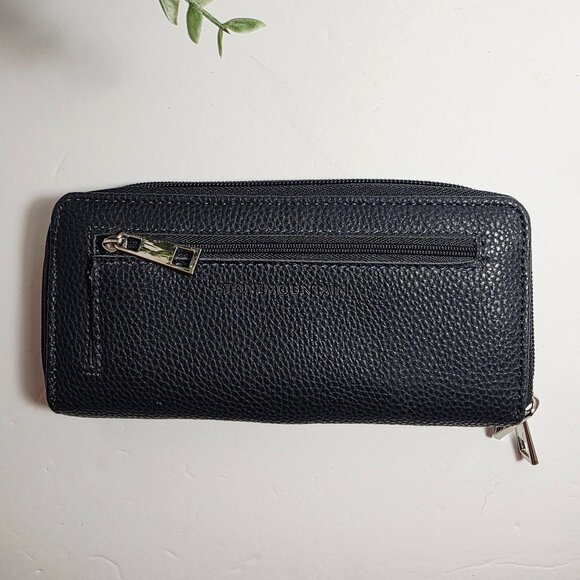 Stone Mountain USA Navy Pebbled Leather Wallet - Picture 11 of 11